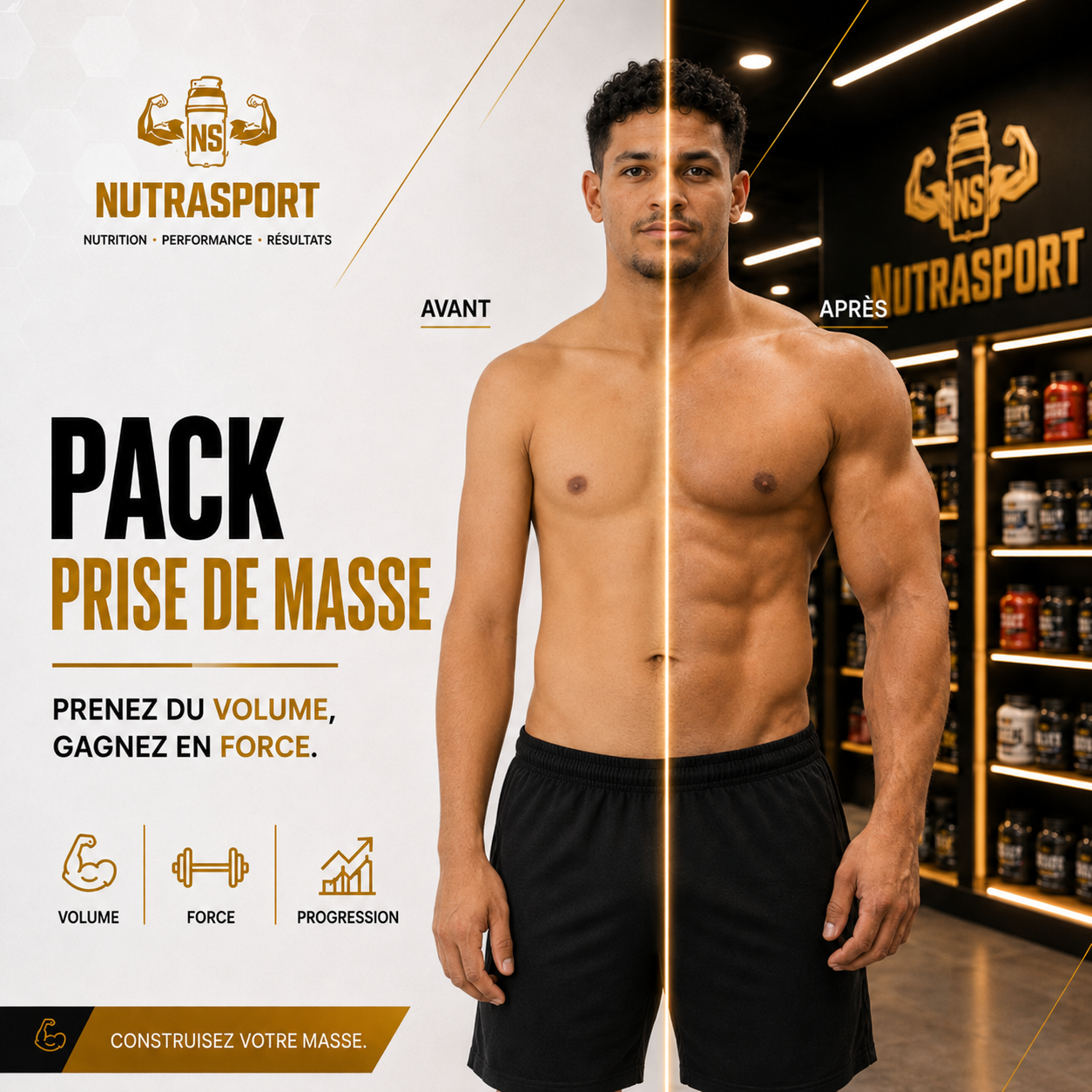 Pack Prise de Masse